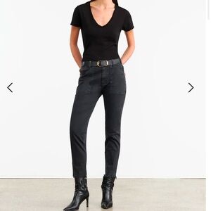 Nili Lotan Jenna Pant Carbon Size 8